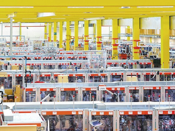 Scharniere von Blum werden in Vorarlberg produziert